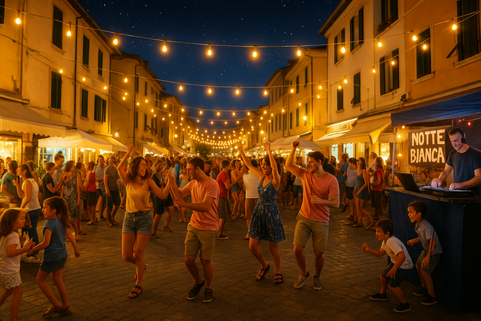Notte Bianca 2025 a Marina di Castagneto Carducci